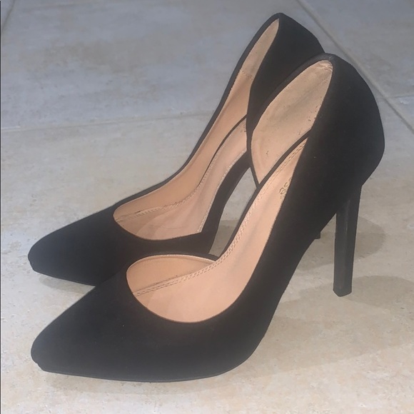 charlotte russe black heels